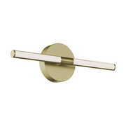 AFX CHIV1703LAJUD Chicago 2-lt 17" LED Vanity - Light Antique Brass