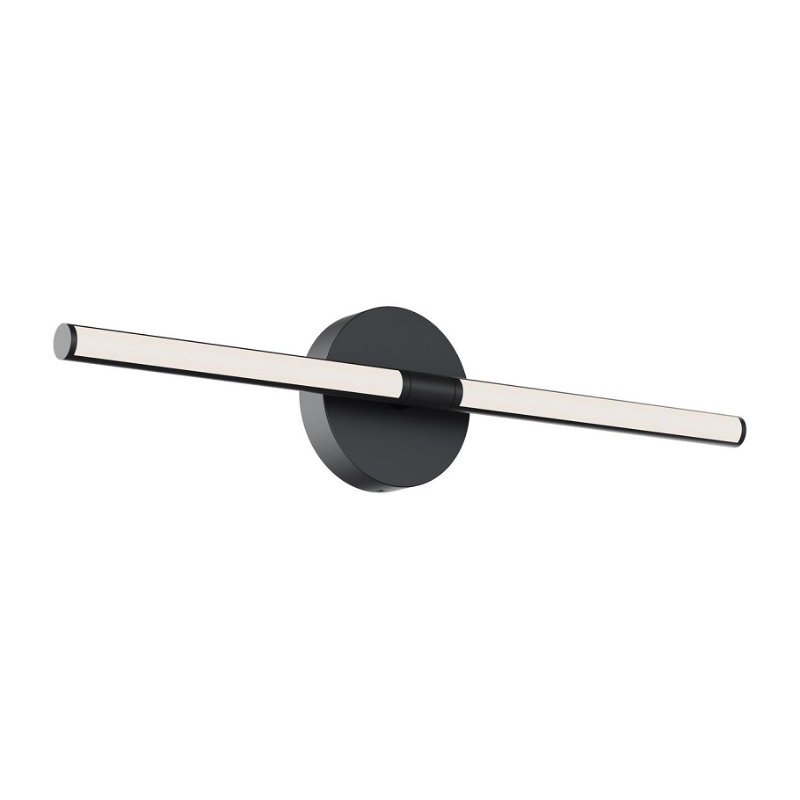 AFX CHIV2403LAJUD Chicago 2-lt 24" LED Vanity - Black