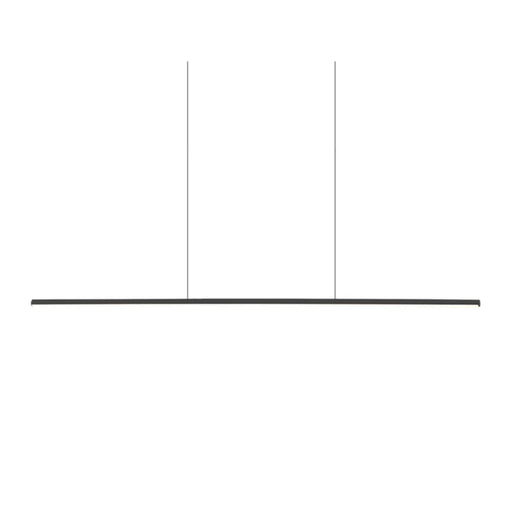 Kuzco LP14947-UNV Chute 1-lt 47" LED Linear Pendant, 120-277V - Black