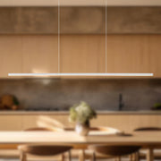 Kuzco LP14947-UNV Chute 1-lt 47" LED Linear Pendant, 120-277V - White