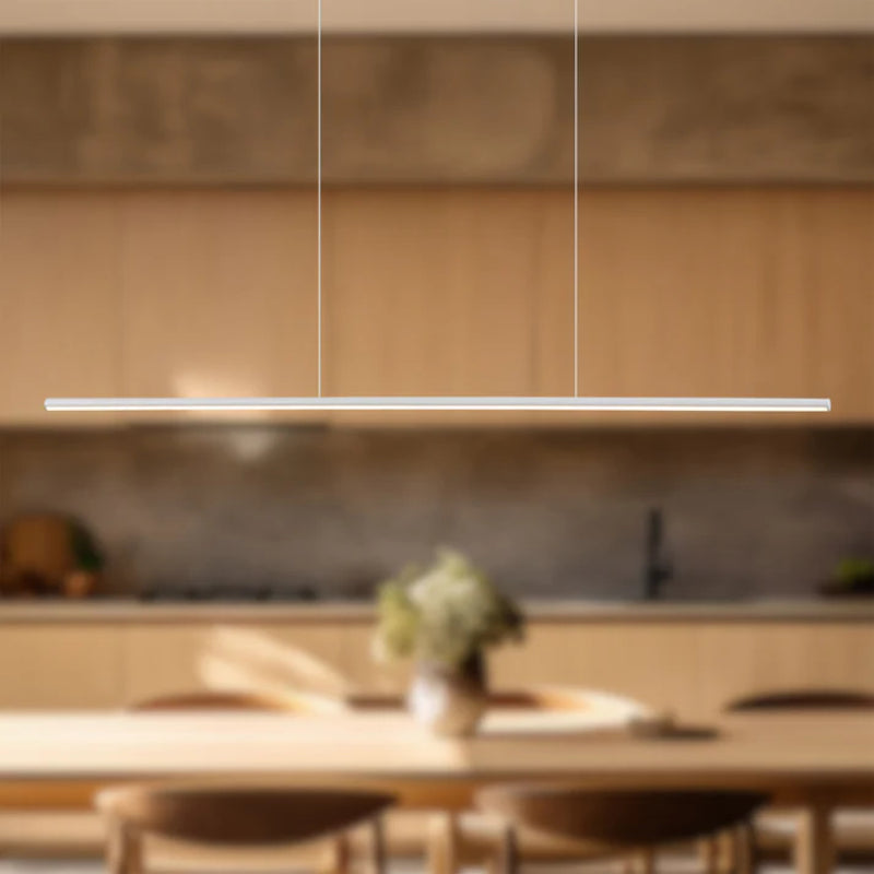 Kuzco LP14947-UNV Chute 1-lt 47" LED Linear Pendant, 120-277V - White
