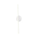 Kuzco WS14923-UNV Chute 1-lt 24" LED Wall Sconce, 120-277V - White