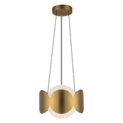 Kuzco CH59810 Ciel 1-lt 10" Chandelier -  Brushed Gold