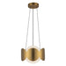 Kuzco CH59810 Ciel 1-lt 10" Chandelier -  Brushed Gold