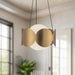 Kuzco CH59810 Ciel 1-lt 10" Chandelier