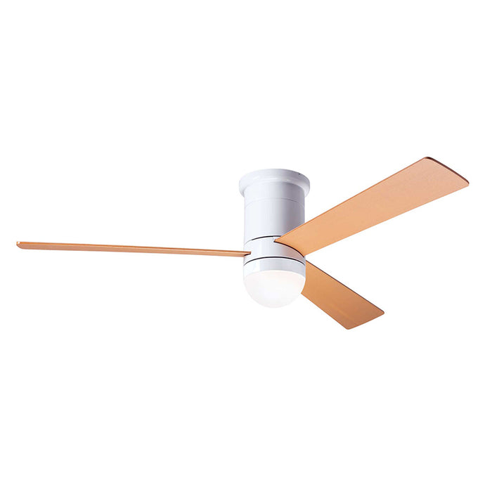 Modern Fan Cirrus Flush 50" DC Ceiling Fan with LED Light