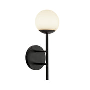 Kuzco EW78513 Claremont 1-lt 13" Tall LED Outdoor Wall Sconce-Opal Glass