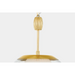 Hudson Valley 7310 Clementon 1-lt 11" Pendant - Aged Brass