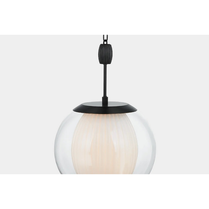 Hudson Valley 7310 Clementon 1-lt 11" Pendant - Distressed Bronze