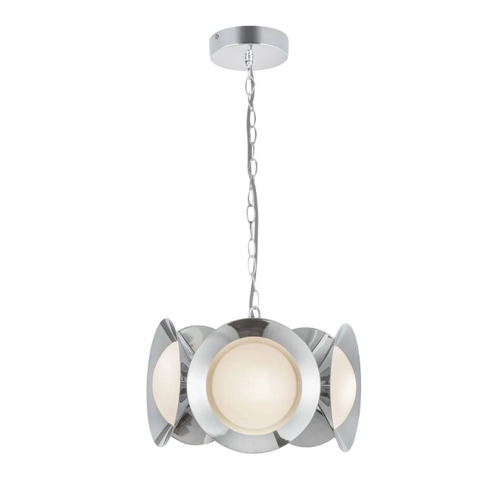 Kuzco CH77916 Cleo 1-lt 16" LED Pendant - Chrome