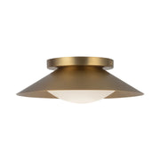 Kuzco WS77909 Cleo 1-lt 9" LED Wall Sconce - Brushed Gold