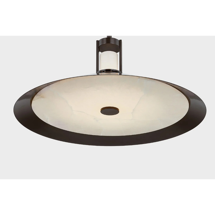 Hudson Valley 3028 Clermont 2-lt 28" LED Pendant - Distressed Bronze