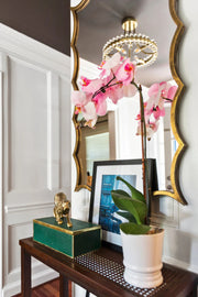 Crystorama CLO-8894 Clover 4-lt 18" Semi Flush Mount