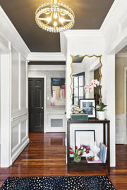 Crystorama CLO-8894 Clover 4-lt 18" Semi Flush Mount