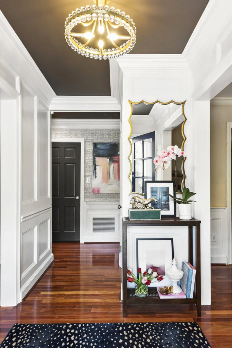 Crystorama CLO-8894 Clover 4-lt 18" Semi Flush Mount