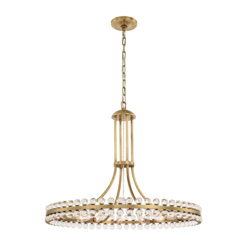 Crystorama CLO-8899 Clover 12-lt 29" Chandelier