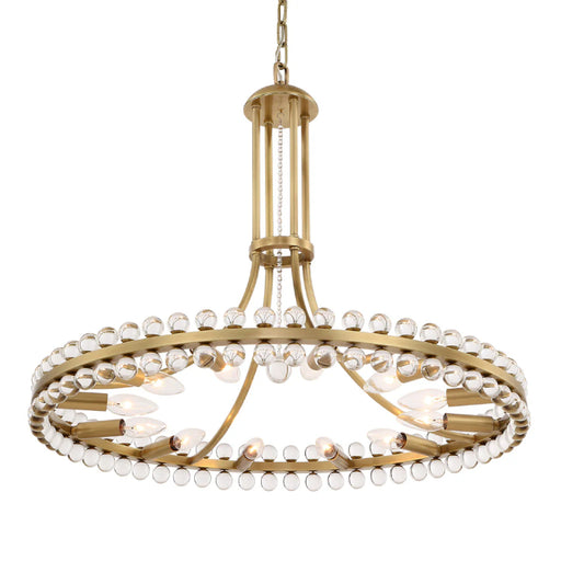 Crystorama CLO-8899 Clover 12-lt 29" Chandelier