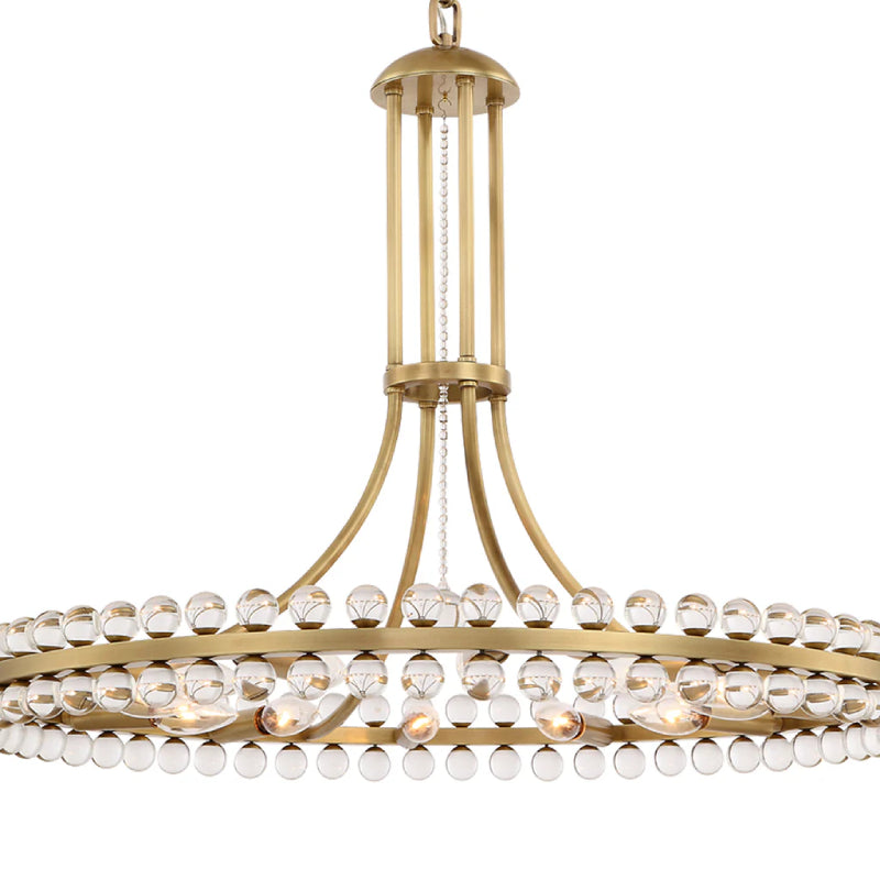 Crystorama CLO-8899 Clover 12-lt 29" Chandelier