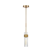 Visual Comfort CP1161 Geneva 1-lt 3" Pendant - Burnished Brass