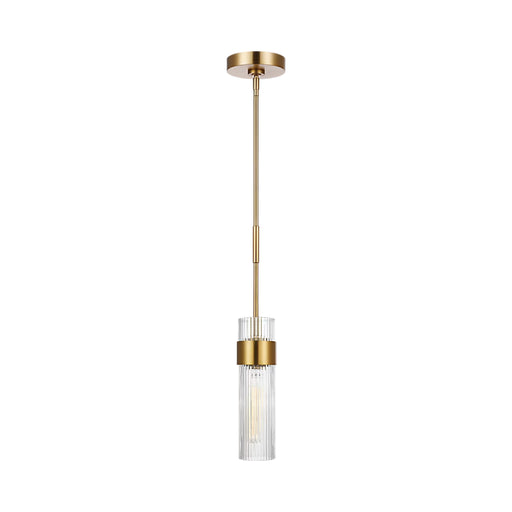 Visual Comfort CP1161 Geneva 1-lt 3" Pendant - Burnished Brass