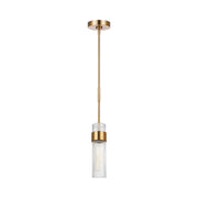 Visual Comfort CP1161 Geneva 1-lt 3" Pendant - Burnished Brass