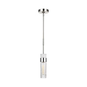 Visual Comfort CP1161 Geneva 1-lt 3" Pendant - Polished Nickel