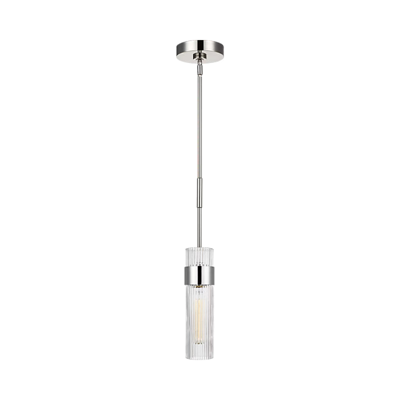 Visual Comfort CP1161 Geneva 1-lt 3" Pendant - Polished Nickel