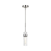 Visual Comfort CP1161 Geneva 1-lt 3" Pendant - Polished Nickel