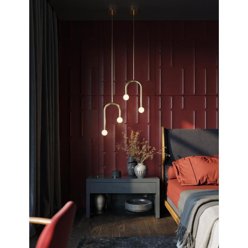 AFX COEP12LAJUD Colette 2-lt 12" LED Pendant