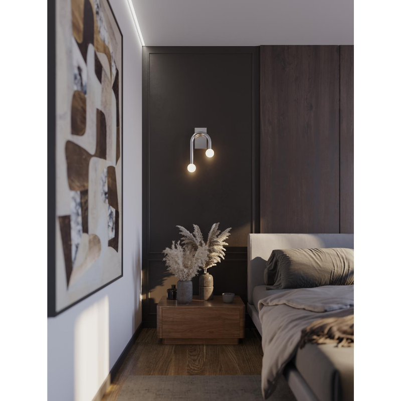 AFX COES1017LAJUD Colette 2-lt 17" Tall LED Wall Sconce