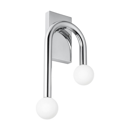 AFX COES1017LAJUD Colette 2-lt 17" Tall LED Wall Sconce - Polished Chrome
