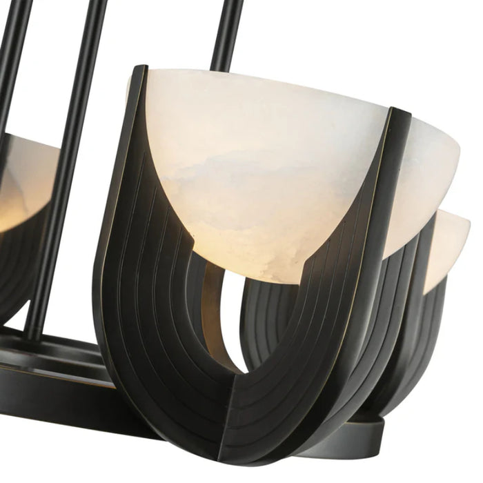Alora CH362423 Colette 4-lt 23" LED Chandelier