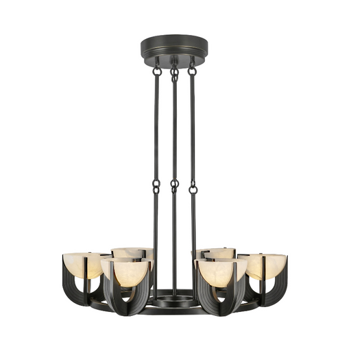 Alora CH362627 Colette 6-lt 27" LED Chandelier - Urban Bronze