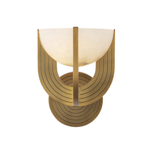 Alora WV362106 Colette 1-lt 8" Tall LED Wall Sconce - Vintage Brass