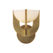 Alora WV362106 Colette 1-lt 8" Tall LED Wall Sconce - Vintage Brass