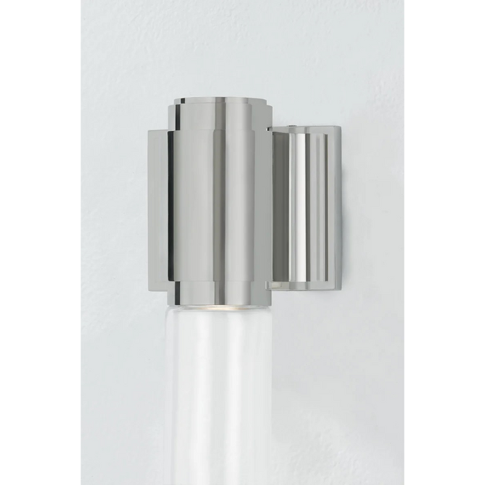 Hudson Valley 4841 Colrain 1-lt 18" Tall Wall Sconce - Polished Nickel