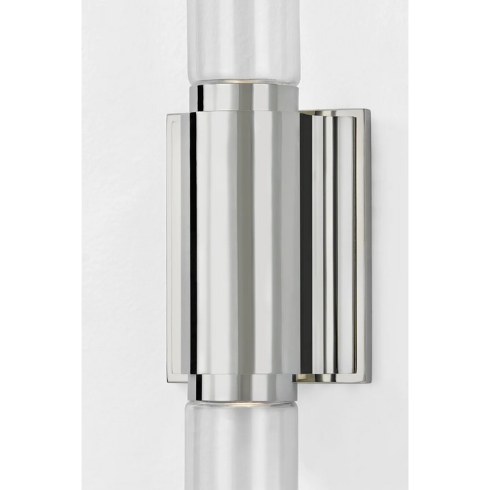 Hudson Valley 4842 Colrain 2-lt 32" Tall Wall Sconce - Polished Nickel
