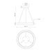 Kuzco PD82724 Cortana 24" LED Pendant