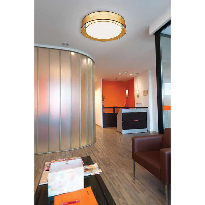 AFX CZF3040LAJUD CZF Series Cortez 1-lt 30" LED Semi-Flush