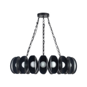 Alora CH305737 Cortez 20-lt 37" LED Chandelier - Urban Bronze