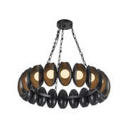 Alora CH305737 Cortez 20-lt 37" LED Chandelier - Urban Bronze