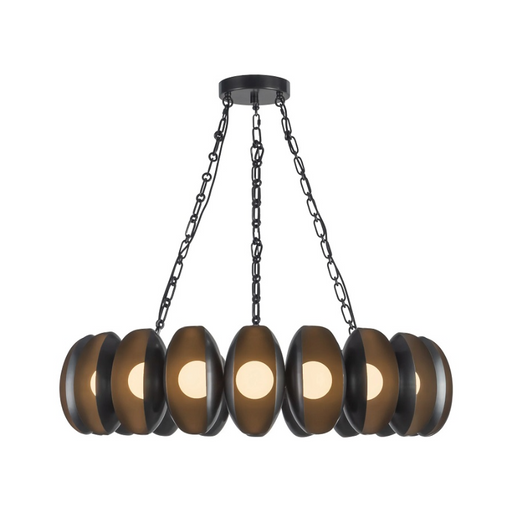 Alora CH305737 Cortez 20-lt 37" LED Chandelier - Urban Bronze