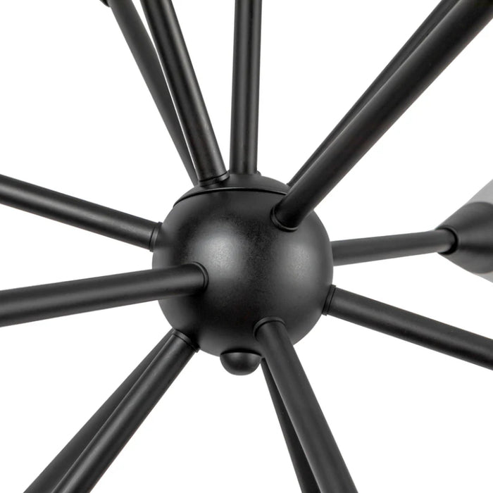 Alora Mood CH462039 Cosmo 12-lt 39" Chandelier - Matte Black