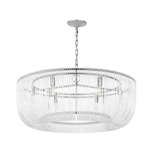 Visual Comfort CP1466 Pierce 6-lt 36" Large Pendant - Polished Nickel