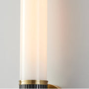 Hudson Valley 3614 Crewe 1-lt 15" Tall Wall Sconce-Aged Brass with Distressed Bronze