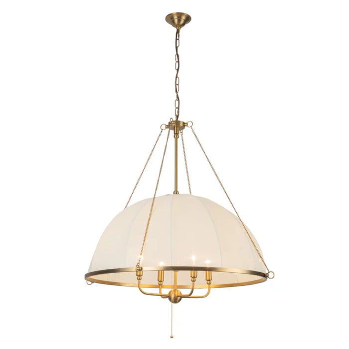 Alora Mood CH661433 Crosby 4-lt 33" Chandelier - Brushed Gold