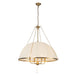 Alora Mood CH661433 Crosby 4-lt 33" Chandelier - Brushed Gold