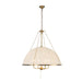 Alora Mood CH661433 Crosby 4-lt 33" Chandelier - Brushed Gold