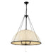 Alora Mood CH661433 Crosby 4-lt 33" Chandelier - Matte Black