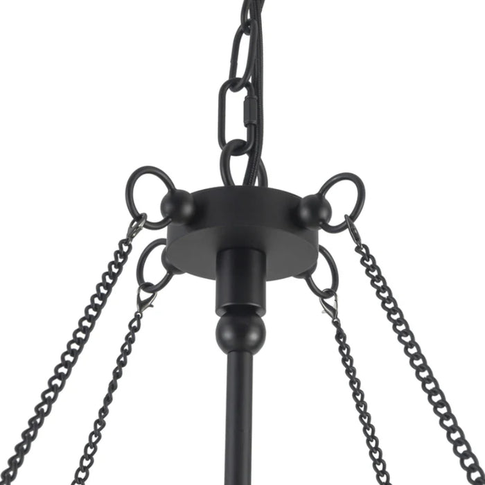Alora Mood CH661433 Crosby 4-lt 33" Chandelier - Matte Black